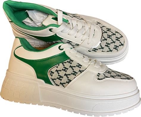 witte gucci sneakers hoge zool|Gucci.